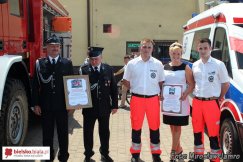 Wóz bojowy i ambulans dla Pisarzowic - foto