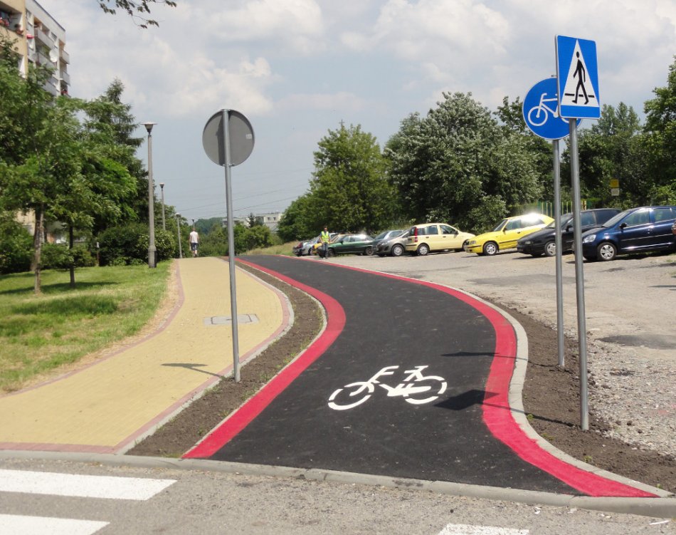 Rowerowa atrakcja w mieście