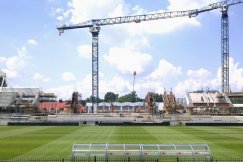 Budowa stadionu: wolniej, ale bez opóźnień