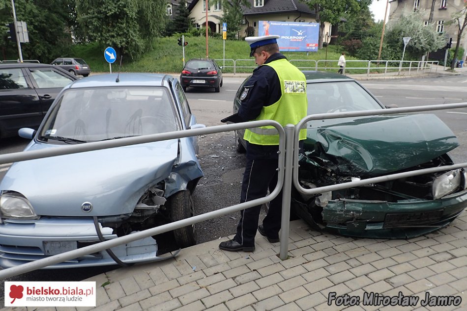 Nie ustąpił kobiecie - foto