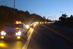 Nocna kolumna do Cieszyna