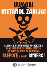 Policja ostrzega - wypicie grozi śmiercią!