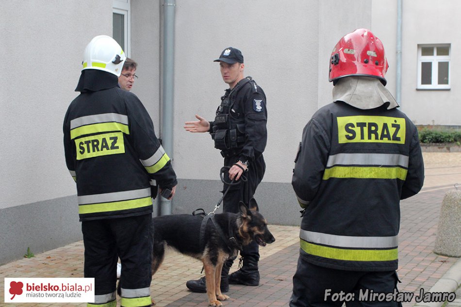 Ewakuacja budynków szpitala - foto