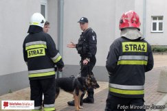 Ewakuacja budynków szpitala - foto