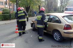 Poranna kraksa na Jesionowej - foto
