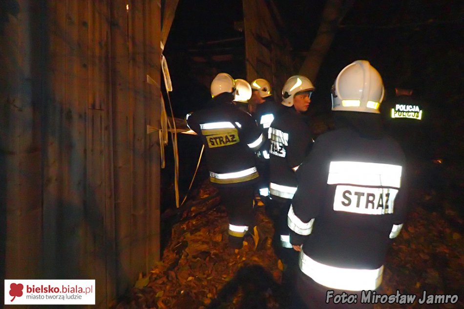 Błyskawiczna interwencja strażaków - foto