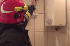 Wieczorny alarm przy ul. Jesionowej