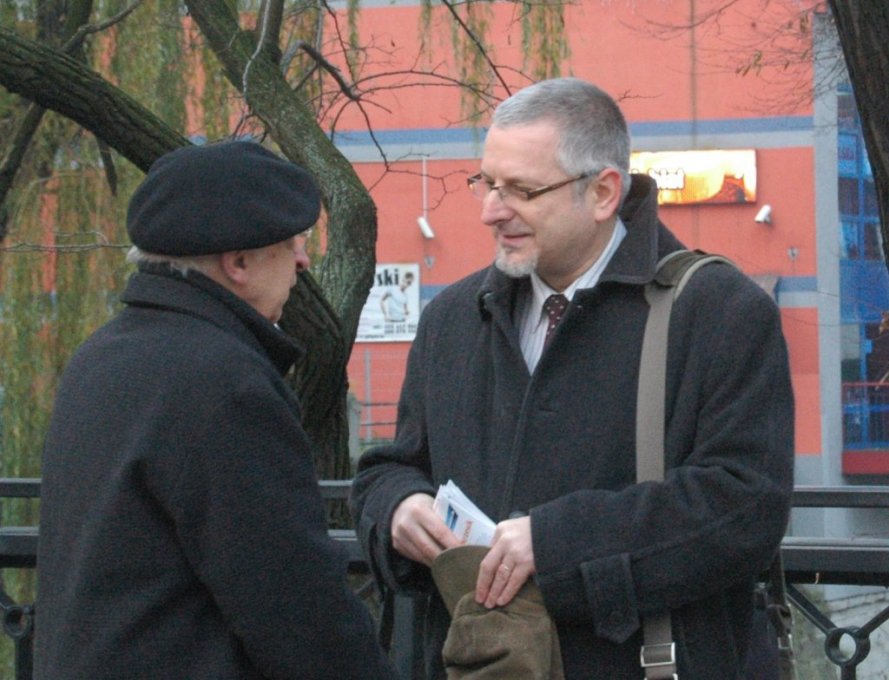 Okrzesik przekonywał bielszczan - foto