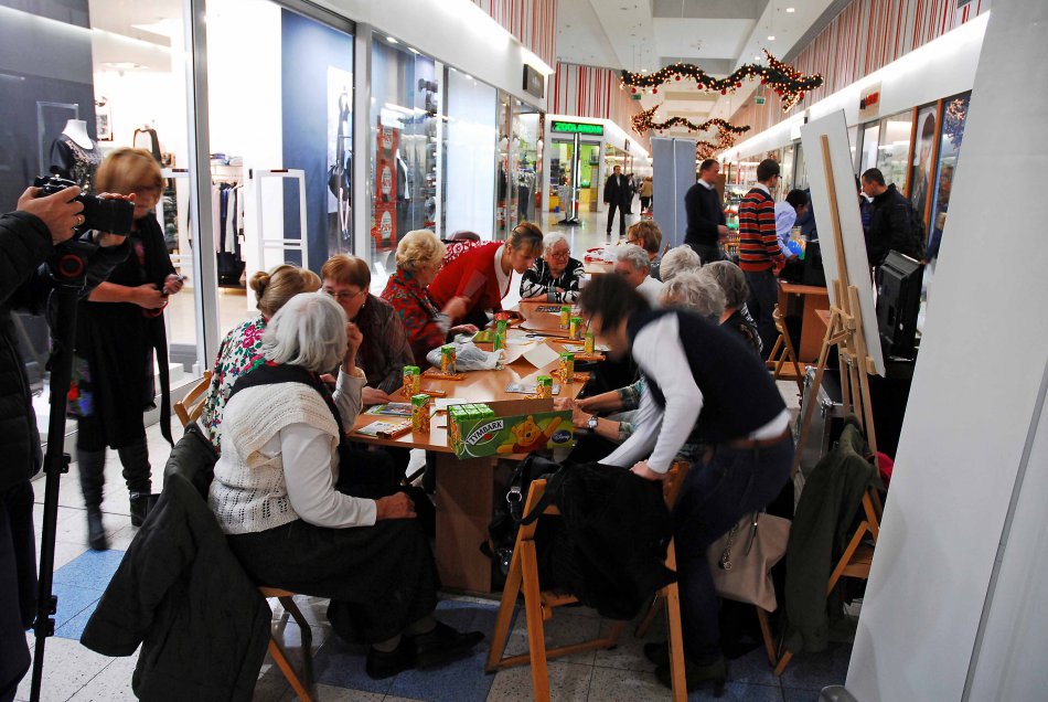 O kulturze w galerii handlowej - foto