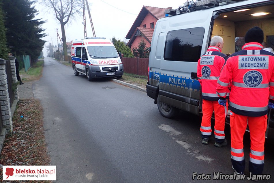 Pijany motocyklista zerwał opatrunki - foto