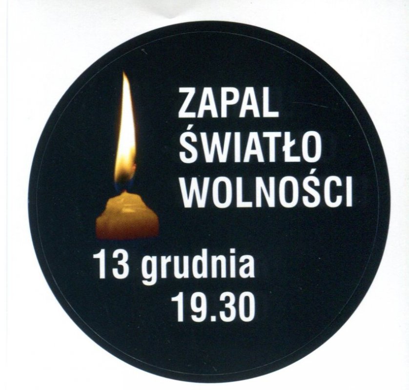 Ofiarom stanu wojennego - zapal światło