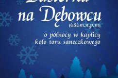 Pasterka w górach - z pochodniami