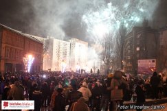 Nowy Rok przed ratuszem - foto