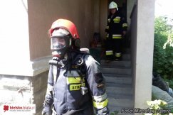 Pożar domu przy Burzliwej