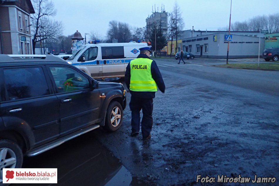 Kraksa na Piekarskiej - foto