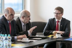 Prezydent Krywult pojechał na Śląsk