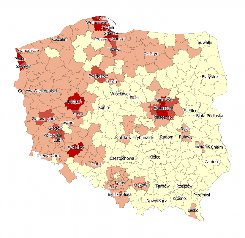 Gdzie mieszkają frankowicze