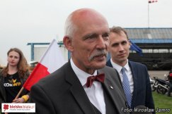 Janusz Korwin-Mikke w Bielsku-Białej - foto