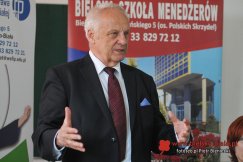 Poseł Niesiołowski w Bielsku-Białej - foto