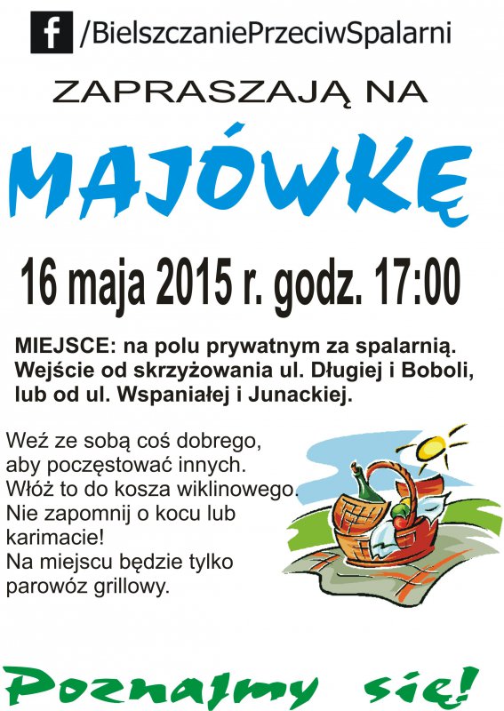 Majówka w cieniu spalarni