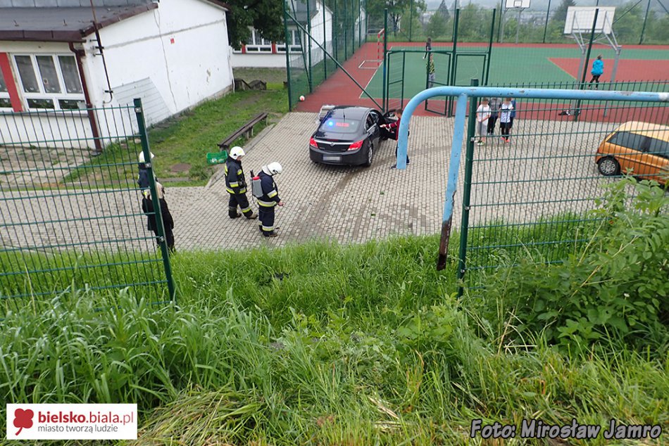 Dziesięciolatek uciekł spod kół - foto