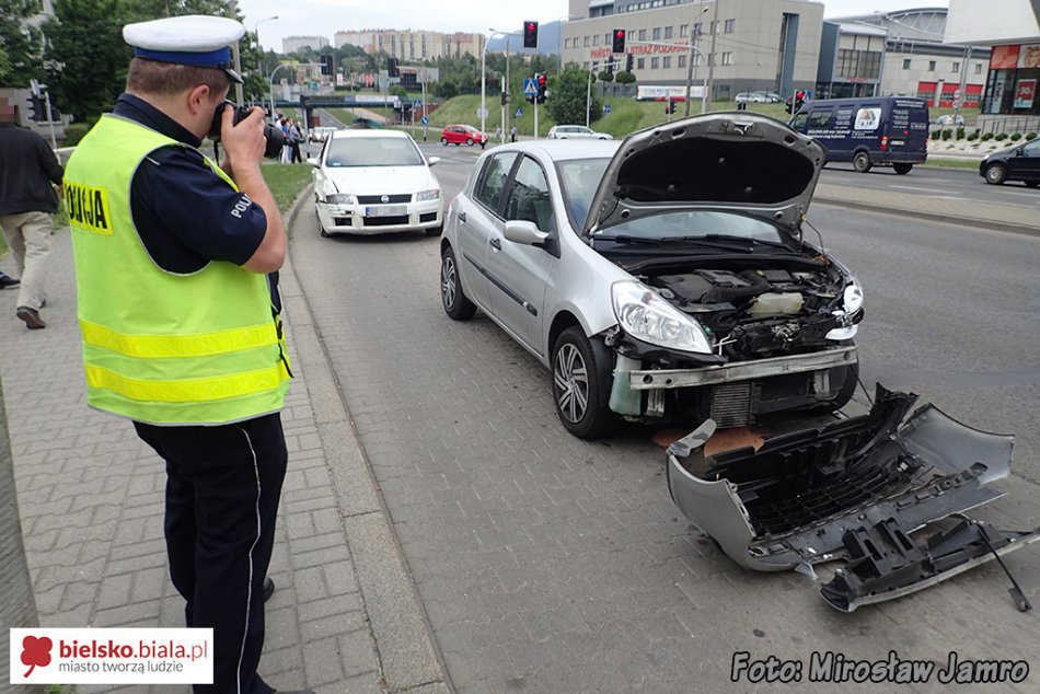 Zawodowiec zasugerował się strzałką - foto