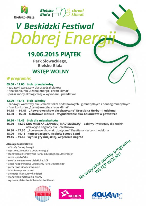 Dobra energia w Parku Słowackiego