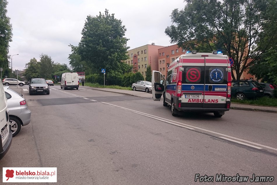 Dostał ataku na jezdni - foto