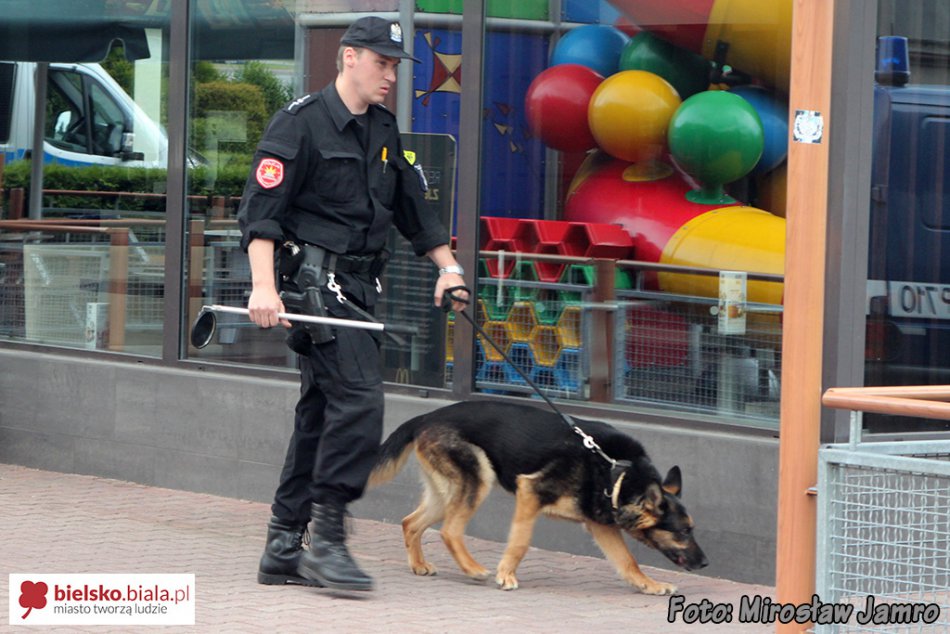 Ewakuacja sieci fast food - foto