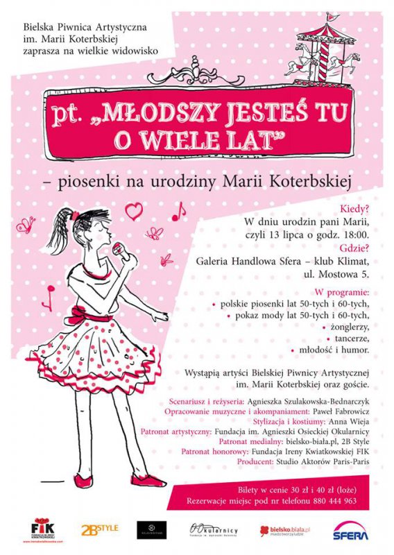 Piosenki na urodziny Marii Koterbskiej
