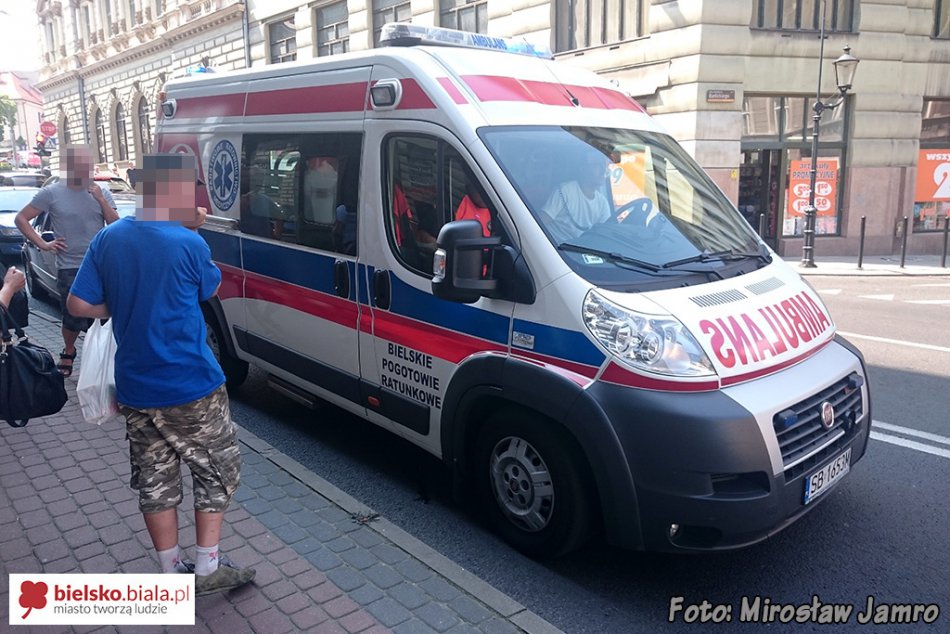 Wtargnął wprost pod auto - foto