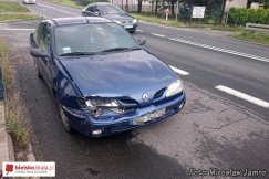 Samochodowe domino na Bielskiej - foto