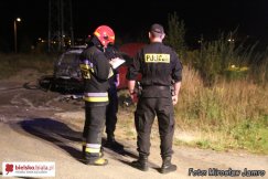 Pożar samochodu osobowego - foto