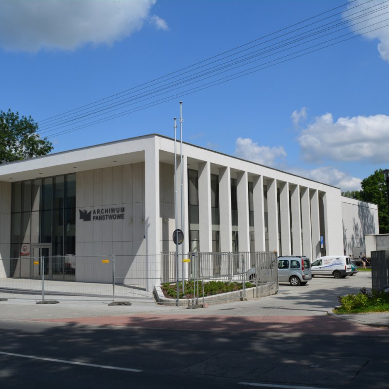 Nowoczesna siedziba Archiwum Państwowego
