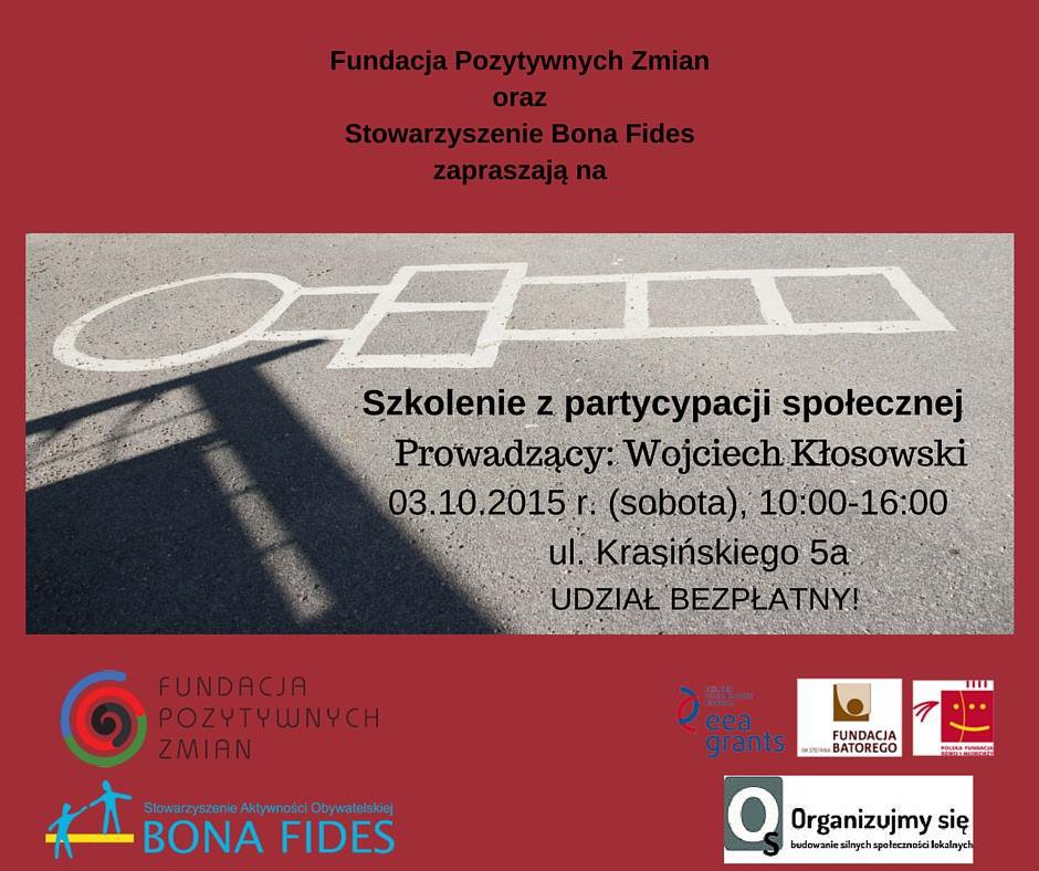 Szkolenie dla świadomych obywateli