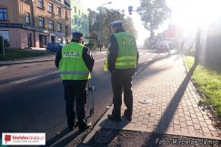 Potrącony w drodze do szkoły - foto