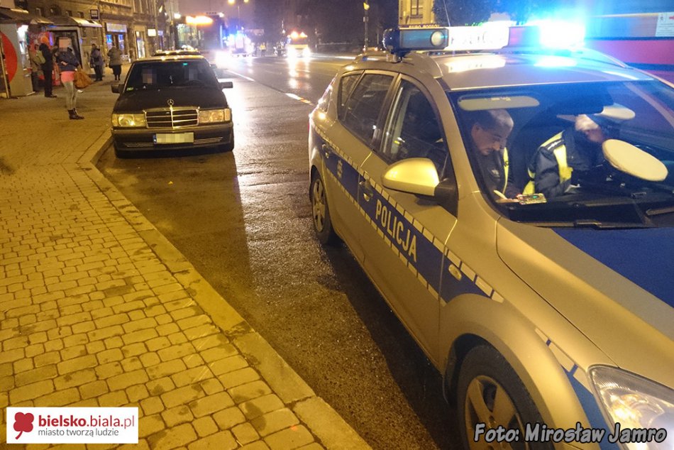 Zagapił się na kolizję - foto