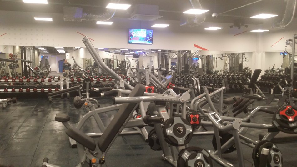 Nowoczesność w klubie fitness - foto