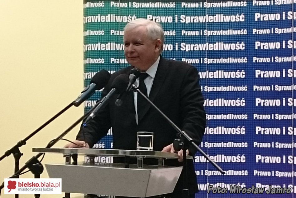 Jarosław Kaczyński z bielszczanami