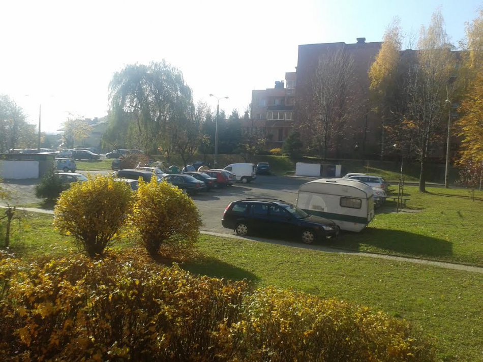 Lokal z widokiem na śmietnik