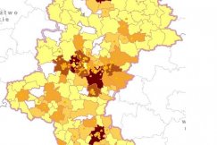 Mapa wypadków drogowych