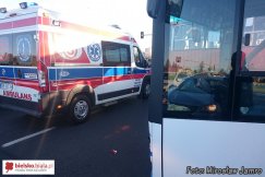 Potrącenie pieszej na Hulance - foto