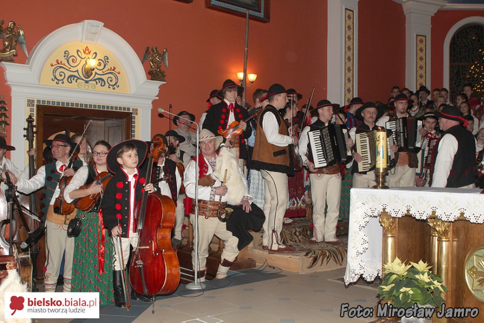 Pasterka w góralskim klimacie - foto