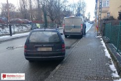 Utracił kontakt z kierownicą - foto