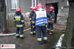 Zadymienie mieszkania kamienicy - foto