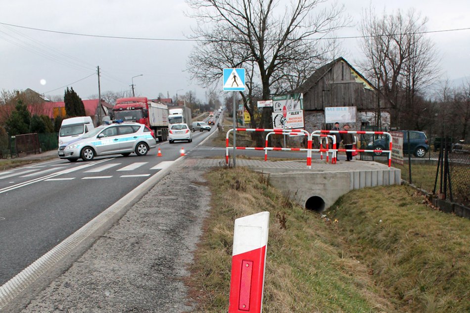 Śmiertelne potrącenie pieszej