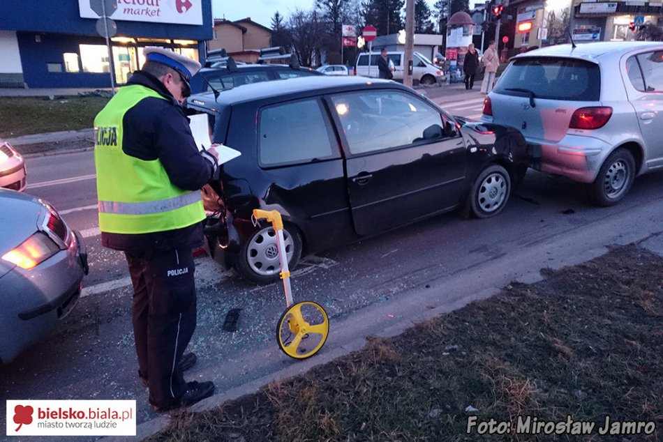 Pijany nie zauważył czerwonego - foto
