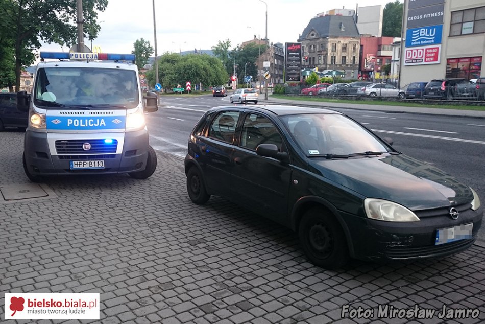 Nie ustąpiła pierwszeństwa - foto