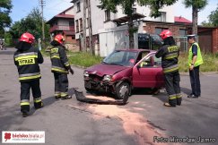 Zderzenie aut na Tatrzańskiej - foto