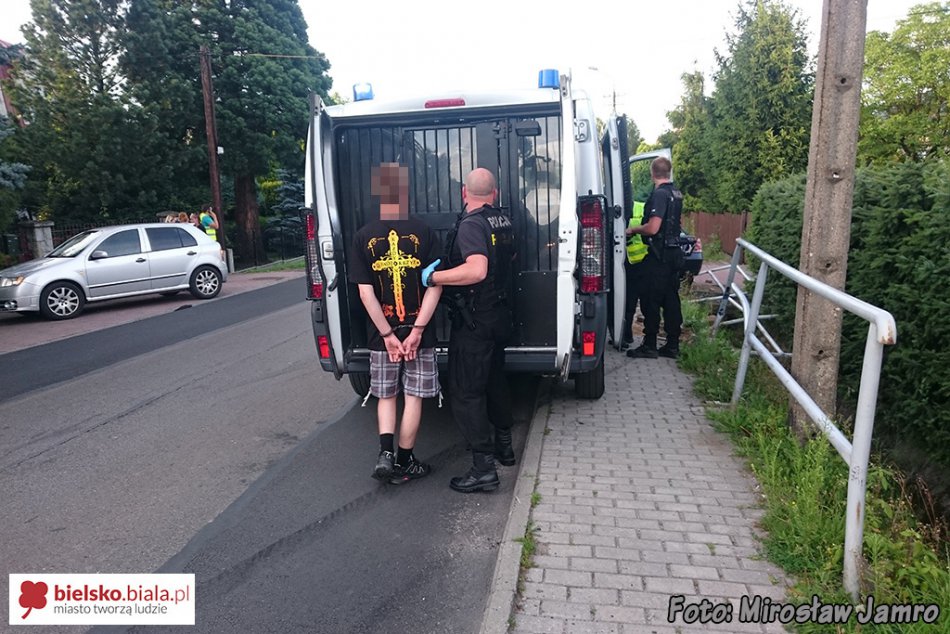 Kierowca groził pieszym? - foto